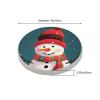 Christmas Snowman Coasters, 4 in, 6-Pack view 2
