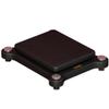 Subwoofer Isolation Stand, Audio Amplifier Stand, Desktop Speaker Riser with Double-Layer Base Supports and Fixed Copper Spikes view 1