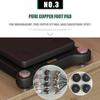Subwoofer Isolation Stand, Audio Amplifier Stand, Desktop Speaker Riser with Double-Layer Base Supports and Fixed Copper Spikes view 4