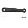 Akozon 140 mm Aluminum Alloy Bicycle Crank view 4