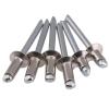 304 Stainless Steel Open Rivets, Round-Head Rivets, Decorative Nails, Hollow Rivets M3.2/M4 (20 pcs) view 3