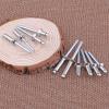 304 Stainless Steel Open Rivets, Round-Head Rivets, Decorative Nails, Hollow Rivets M3.2/M4 (20 pcs) view 4