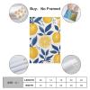 DHBANEIOK Lemon Wall Art - Modern Canvas Poster for Living Room, Office, Kitchen, or Bedroom, 8 x 12 in (20 x 30 cm) view 2