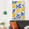 DHBANEIOK Lemon Wall Art - Modern Canvas Poster for Living Room, Office, Kitchen, or Bedroom, 8 x 12 in (20 x 30 cm) view 4