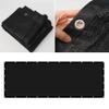 HEFJIAYCIQ Balcony Privacy Screen, HDPE, Black, 100 x 450 cm view 3