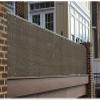 HEFJIAYCIQ Balcony Privacy Screen, HDPE, Brown, 110 x 700 cm view 3