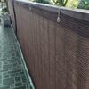 HEFJIAYCIQ Balcony Privacy Screen, HDPE, Brown, 110 x 700 cm view 4