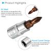 CoCud 2-Piece PH1 Phillips Impact Bit Socket, 1/4-Inch Drive, S2 Steel, CR-V view 4