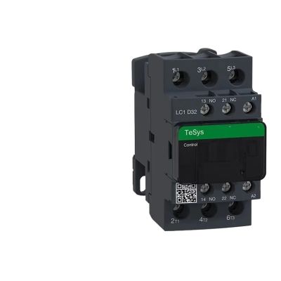 Black 3-Pole AC Contactor 3P LC1D09 LC1D18 LC1D25 LC1D32 LC1D38 B7C F7C Q7C M7C, 24V/110V/220V/380V, 1 pc (AC LC1D12A, 110V)