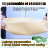 Waterproof Tarp with Grommets, 2.8 x 4.5 m, UV-Resistant, Beige view 3
