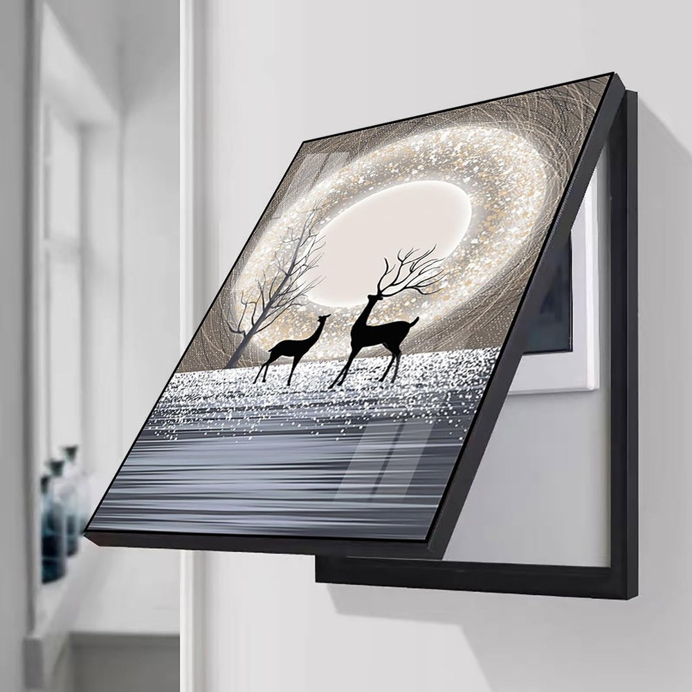Wall-Mounted Electrical Panel Cover – Decorative Painting