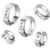 10-Pack 304 Stainless Steel Single-Ear Hose Clamps, Assorted Sizes, Stepless Crimp-O Clips (7.8/9.5 mm) view 2