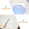 Lurrose 6-Piece Document Pouches with Zippers, Reusable Paper Organizers for Office and School view 3
