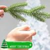 JXZDH Artificial Christmas Tree, PVC, Folding, Green, 180 cm (6 ft) view 2