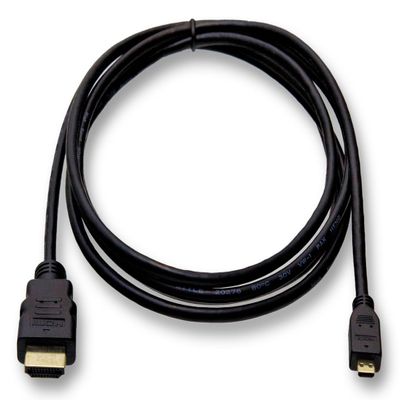 SvediTec HDMI Cable Compatible with Panasonic Lumix DC-FZ82D, Micro HDMI D, 3 m