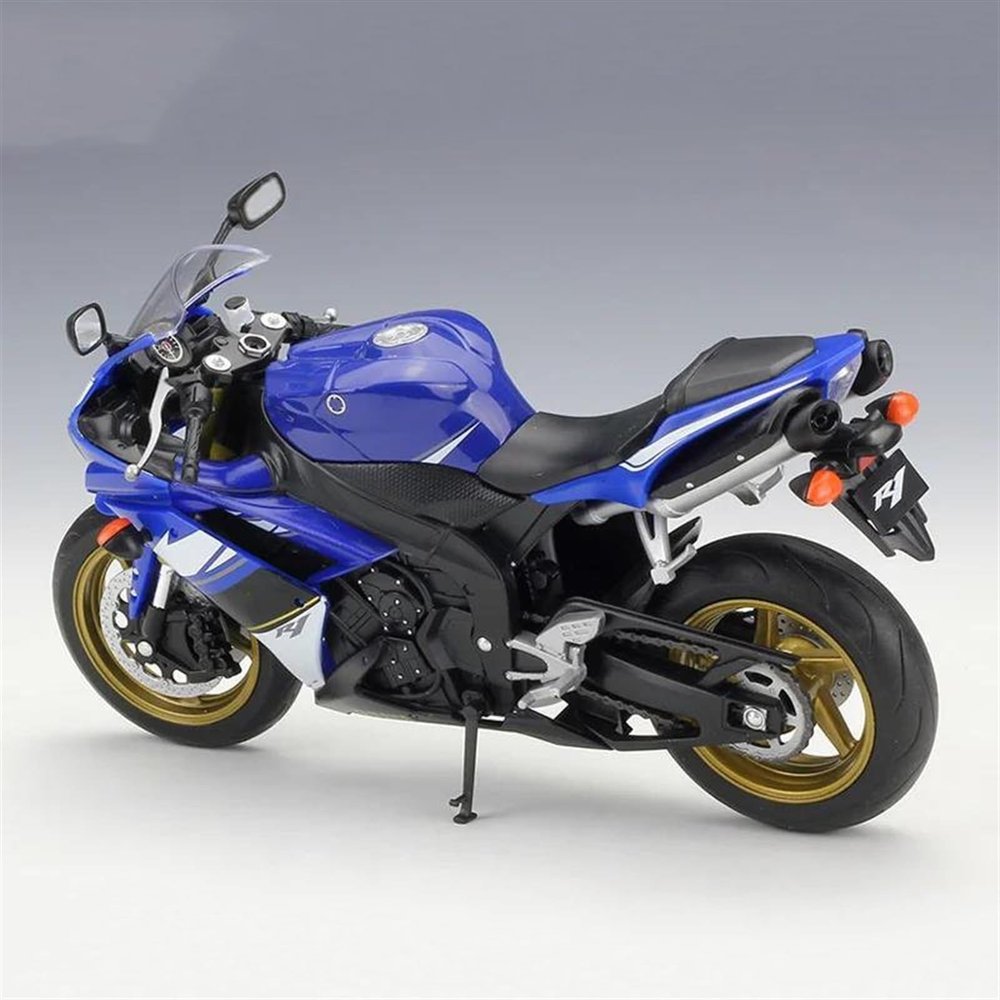 MPODYTSF 1:10 Scale Yamaha YZF R1 Alloy Motorcycle Model, Die-Cast Metal Collectible (with Box)