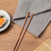 UPTALY 10 Pairs Black Walnut Wood Chopsticks, 7.3 in/19 cm view 2