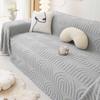 L-Shaped Sofa Cover, Chenille Couch Throw, 175 x 180 cm view 1