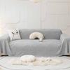 L-Shaped Sofa Cover, Chenille Couch Throw, 175 x 180 cm view 2