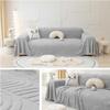 L-Shaped Sofa Cover, Chenille Couch Throw, 175 x 180 cm view 3