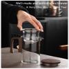 Enchanti Tea Witchcraft Teapot, 520 ml, Transparent view 3