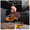 Enchanti Tea Witchcraft Teapot, 520 ml, Transparent view 4
