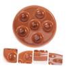 Alipis Ceramic Snail Baking Dish, Brown, Smooth, Durable, Dishwasher-Safe view 2