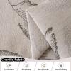ZCXRYFL Non-Slip Chenille Sofa Throw for L/U-Shaped Sectionals, 110 x 160 cm, Khaki view 3