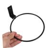 Sosoport 2-Piece Black Iron Wall-Mounted Plant Holder view 3