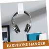 Veemoon 2-Piece Self-Adhesive Wall-Mounted Headphone Holder for Desktop Organization view 4
