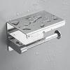 Self-Adhesive Stainless Steel Wall-Mounted Paper Towel Holder view 1
