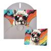 Alpaca with Sunglasses Blank Greeting Card, 6 x 8 in, with Envelope view 1