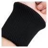 JMORCO 2-Piece Thick Elastic Ribbed Cuff Fabric, Rose Red, W11 × L10 cm view 4