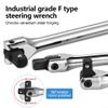 15-Inch Breaker Bar with 1/2-Inch Drive for Stubborn Bolts and Nuts view 4