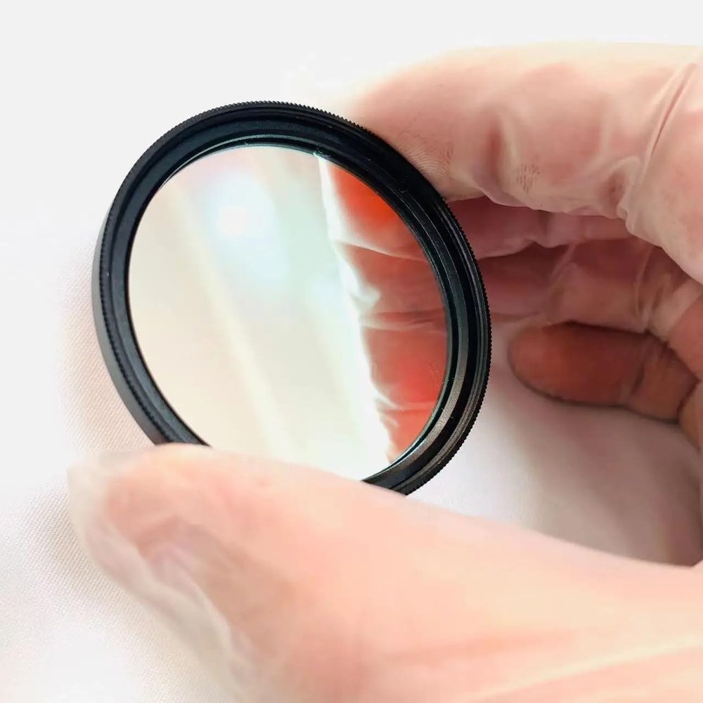 VNYRVZA 77 mm Metal Frame SII 672 nm Narrowband High-Pass Filter Glass for Camera Astrophotography (55 mm)