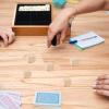 Aizuoni Blank Wooden Dice Blocks, 5-Piece Set view 2