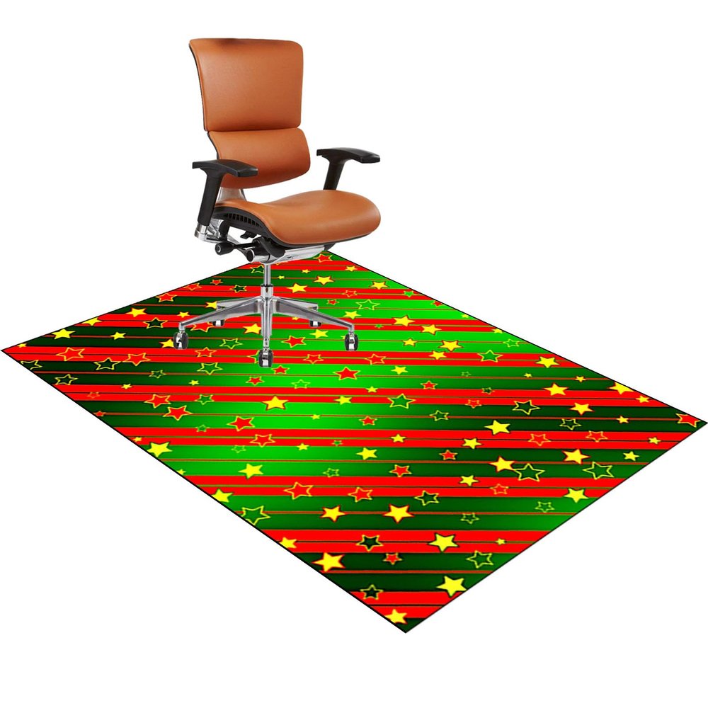 Floor Protection Mat for Hard Floors and Carpet, 150 x 170 cm, Non-Slip Desk Chair Mat