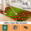 Floor Protection Mat for Hard Floors and Carpet, 150 x 170 cm, Non-Slip Desk Chair Mat view 3