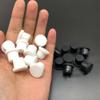 T-Shaped Silicone Rubber Sealing Hole Plugs, 10-Pack, 2.7–14 mm, Black, 4.5 mm view 4