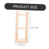 Wooden Headphone Stand with Round Base for Headsets, Sturdy view 2