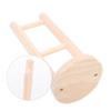 Wooden Headphone Stand with Round Base for Headsets, Sturdy view 3