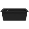 Iiaky Granite Single-Bowl Kitchen Sink, Black - 142954 view 4