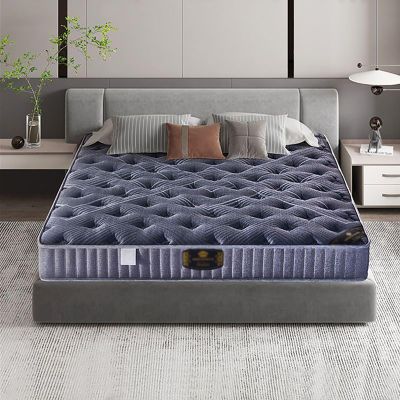Queen-Size Mattress, 8 in. Hybrid Memory Foam with Pocket Springs, Medium-Firm, Motion Isolation, Pressure Relief, 180 x 200 cm