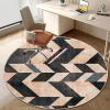 Round Chair Mat for Hardwood Floors and Carpet, 100 cm view 1