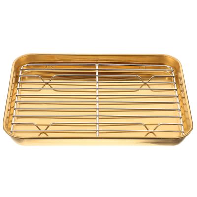 OFFSCH Stainless Steel Drip Tray with Rack