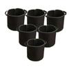 CAXUSD 6-Pack 5-Gallon Fabric Plant Pots with Double Handles for Gardening and Seed Starting view 1