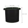 CAXUSD 6-Pack 5-Gallon Fabric Plant Pots with Double Handles for Gardening and Seed Starting view 2
