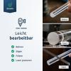 diconfa Clear Acrylic Round Rod, 6 mm x 740 mm view 4