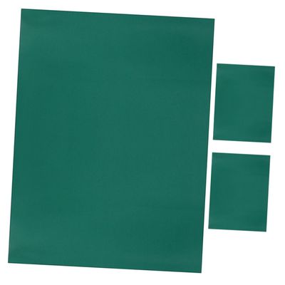 Computer Work Mats, 3-Pack, 30 x 40 cm, Rubber, Antistatic, Green