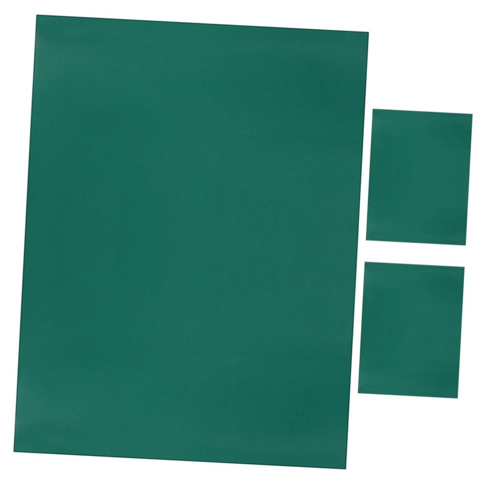 Computer Work Mats, 3-Pack, 30 x 40 cm, Rubber, Antistatic, Green
